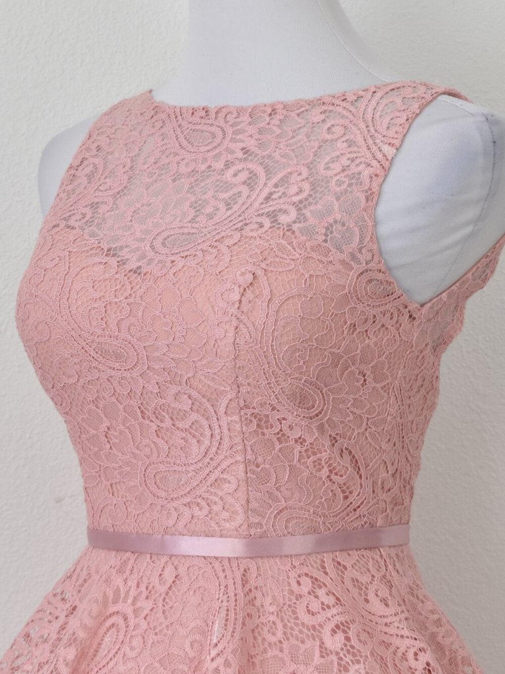 Clarisse Homecoming 3335 Fit and Flare Lace Dress - 2 - Picture 3 of 11